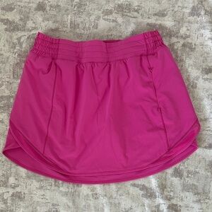 Lululemon Athletica Hotty Hot High Rise Athletic Skort Sonic Pink size 8